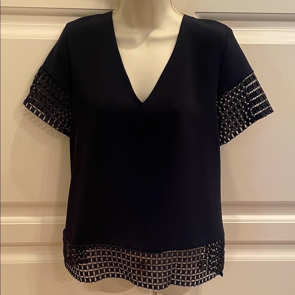 Marie Oliver black Haven top sz M